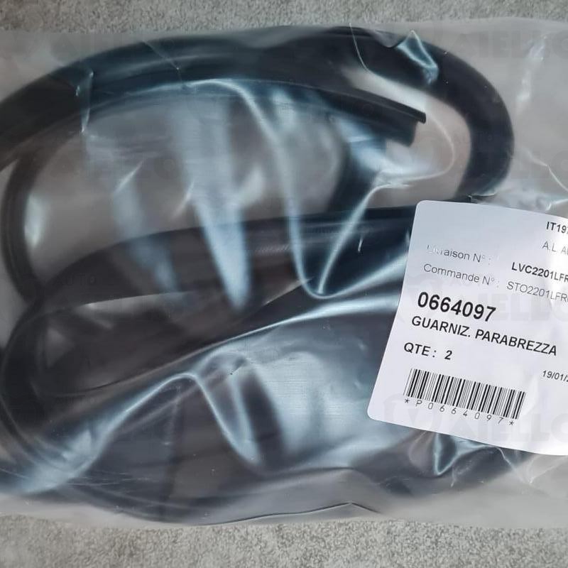 Guarnizione parabrezza Microcar Virgo superiore inferiore