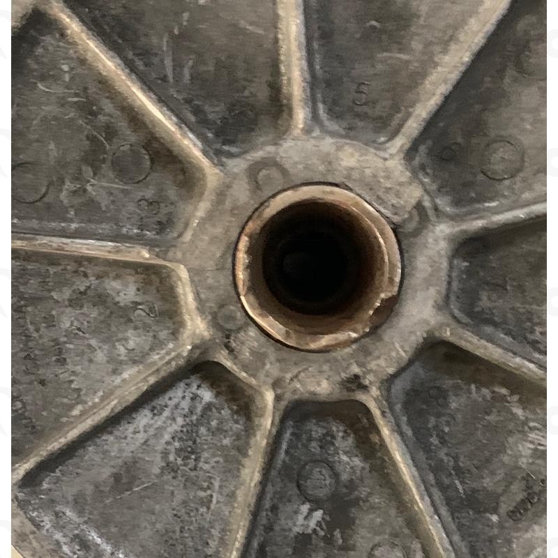 Semi puleggia asse variatore motore