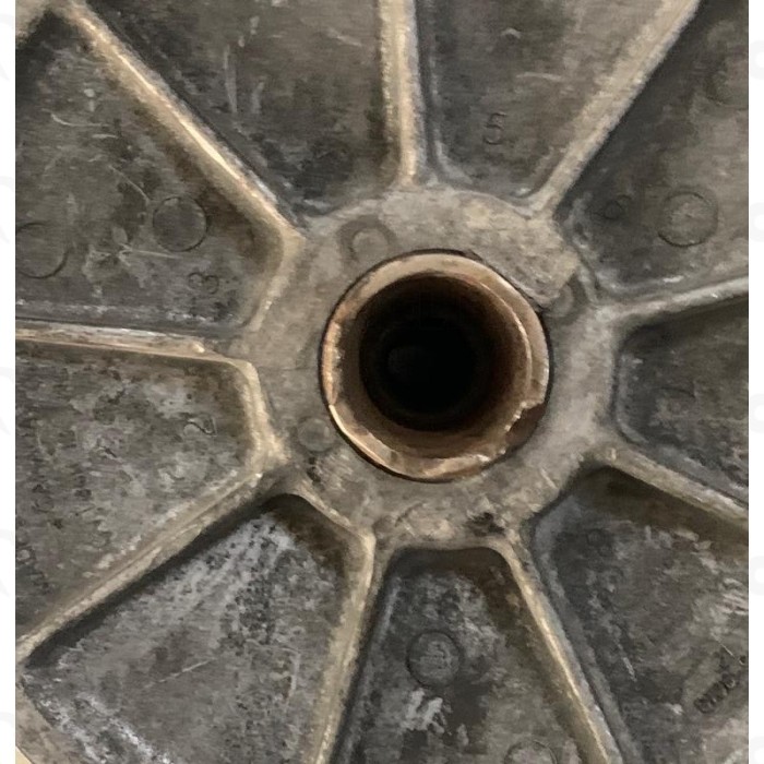 Semi puleggia asse variatore motore