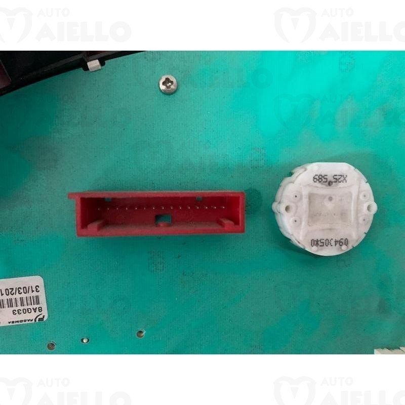 8AG033 VEGLIA STRUMENTAZIONE AIXAM 721 CITY IMPULSION MINAUTO SCOUTY ROADLINE CROSSLINE MEGA MULTITRUCK