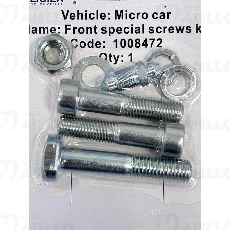 KIT VITI PINZA FRENI ANT LIGIER JS50 IXO DUE MICROCAR MGO