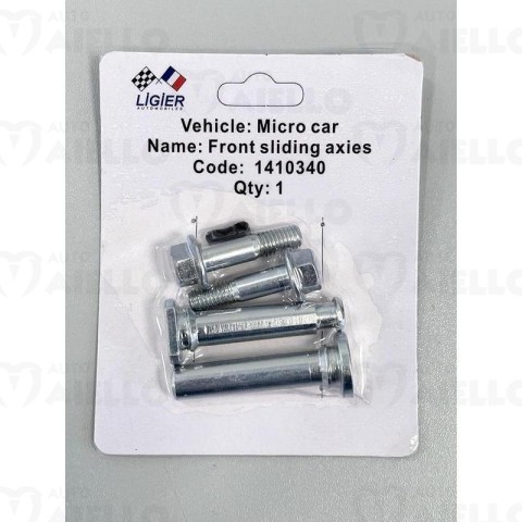 KIT COLONNETTE PISTONCINI PINZA FRENI ANT LIGIER JS50 DUE MICROCAR MGO