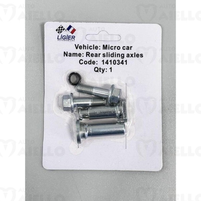 KIT COLONNETTE PISTONCINI PINZA FRENI ANT LIGIER JS50 DUE MICROCAR MGO