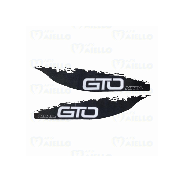 COPPIA ADESIVI LAT. PORTA SX DX AIXAM GTO SENSATION EMOTION