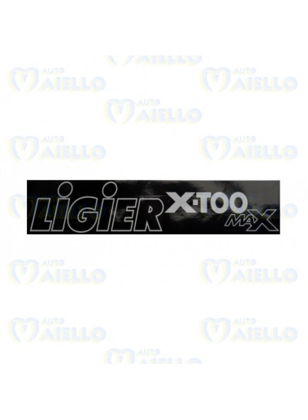 ADESIVO LOGO PARAURTI LIGIER X-TOO MAX