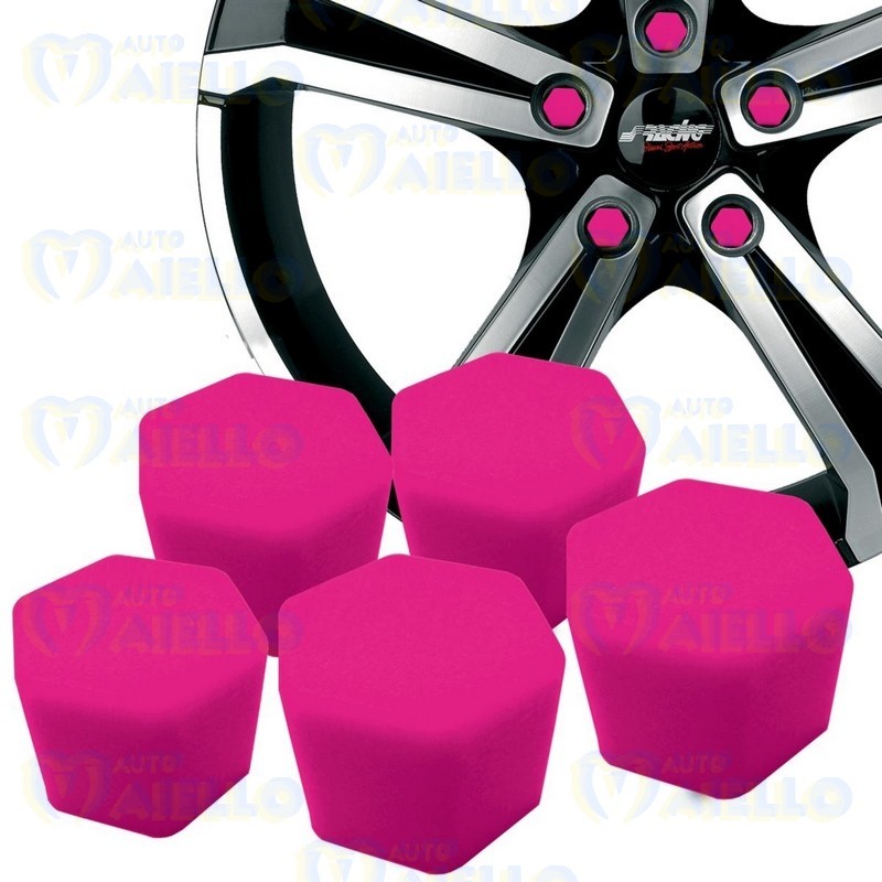 COPRIBULLONI CHIAVE 19MM SOFT SIL ROSA